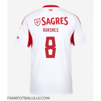 Benfica Fredrik Aursnes #8 Tricou Fotbal Replică 2025-26 Barbati Treilea